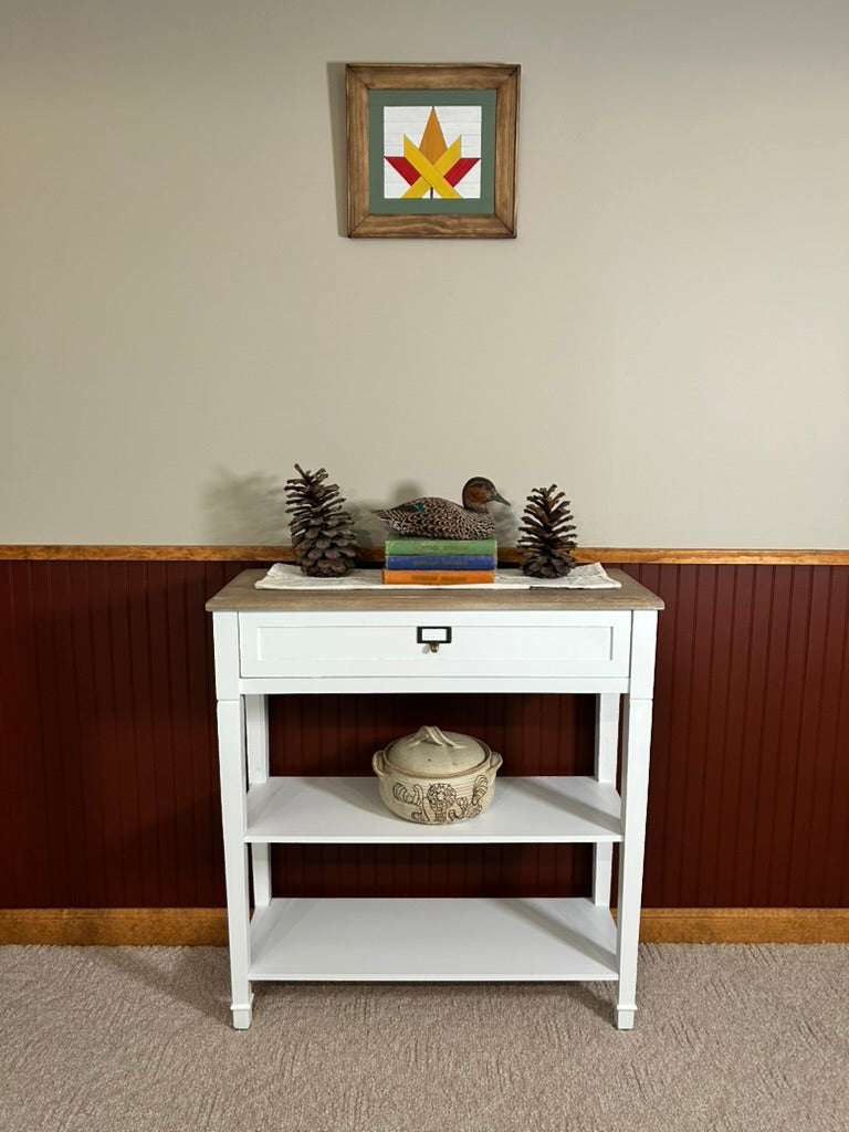 Autumn Maple Leaf Barn Quilt | Handmade Wood Fall Wall Decor