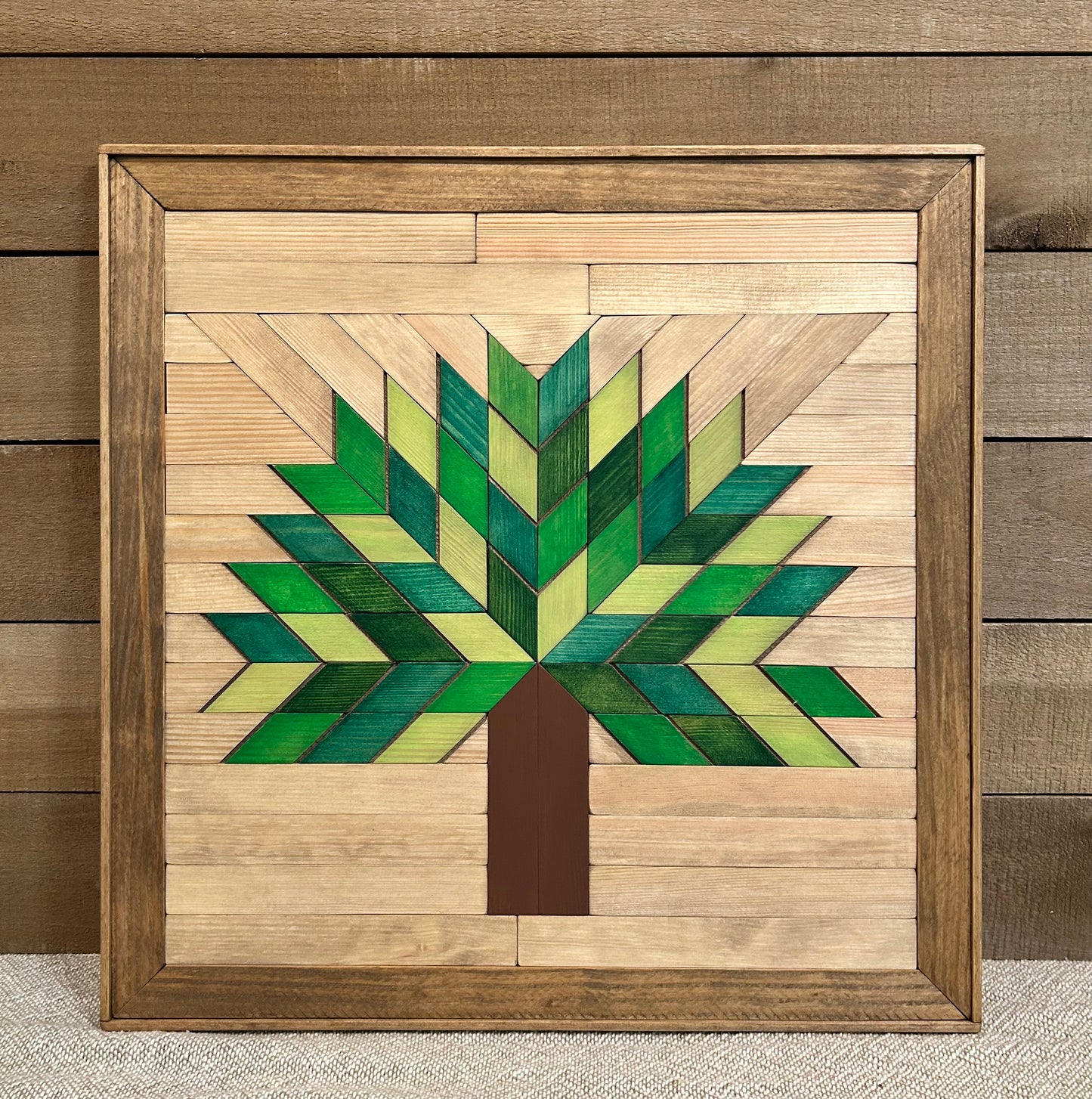 Tree of Life Barn Quilt | Handmade Wood Spring Summer Wall Art