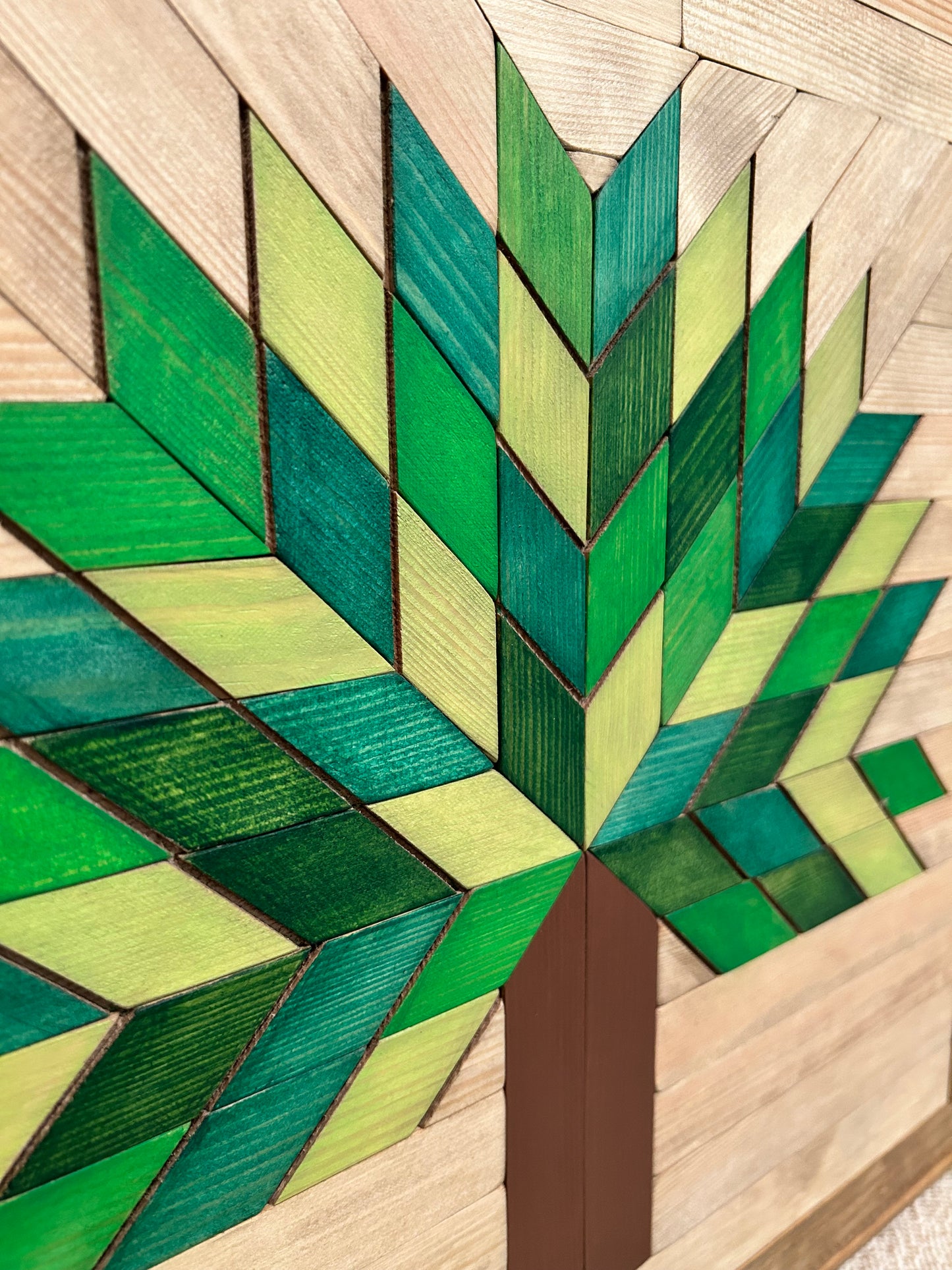 Tree of Life Barn Quilt | Handmade Wood Spring Summer Wall Art