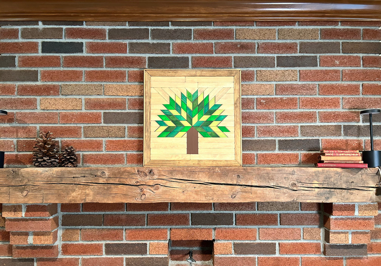 Tree of Life Barn Quilt | Handmade Wood Spring Summer Wall Art