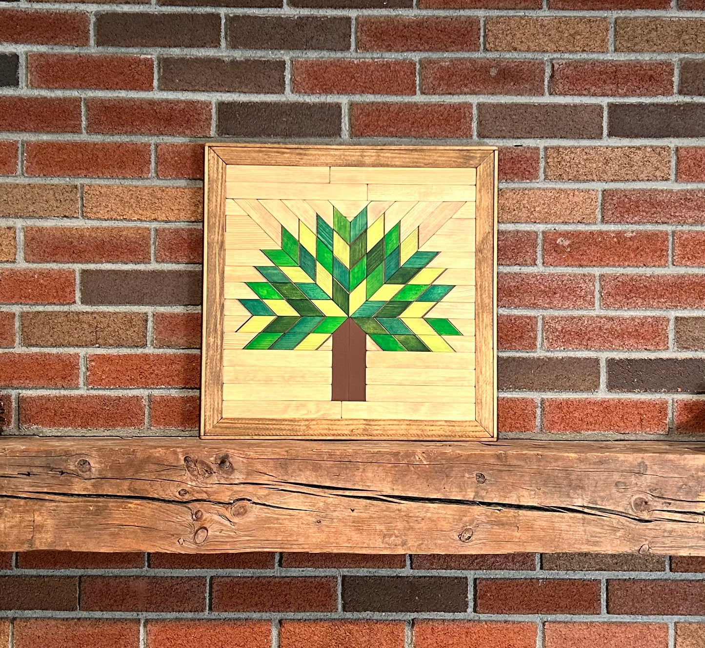 Tree of Life Barn Quilt | Handmade Wood Spring Summer Wall Art