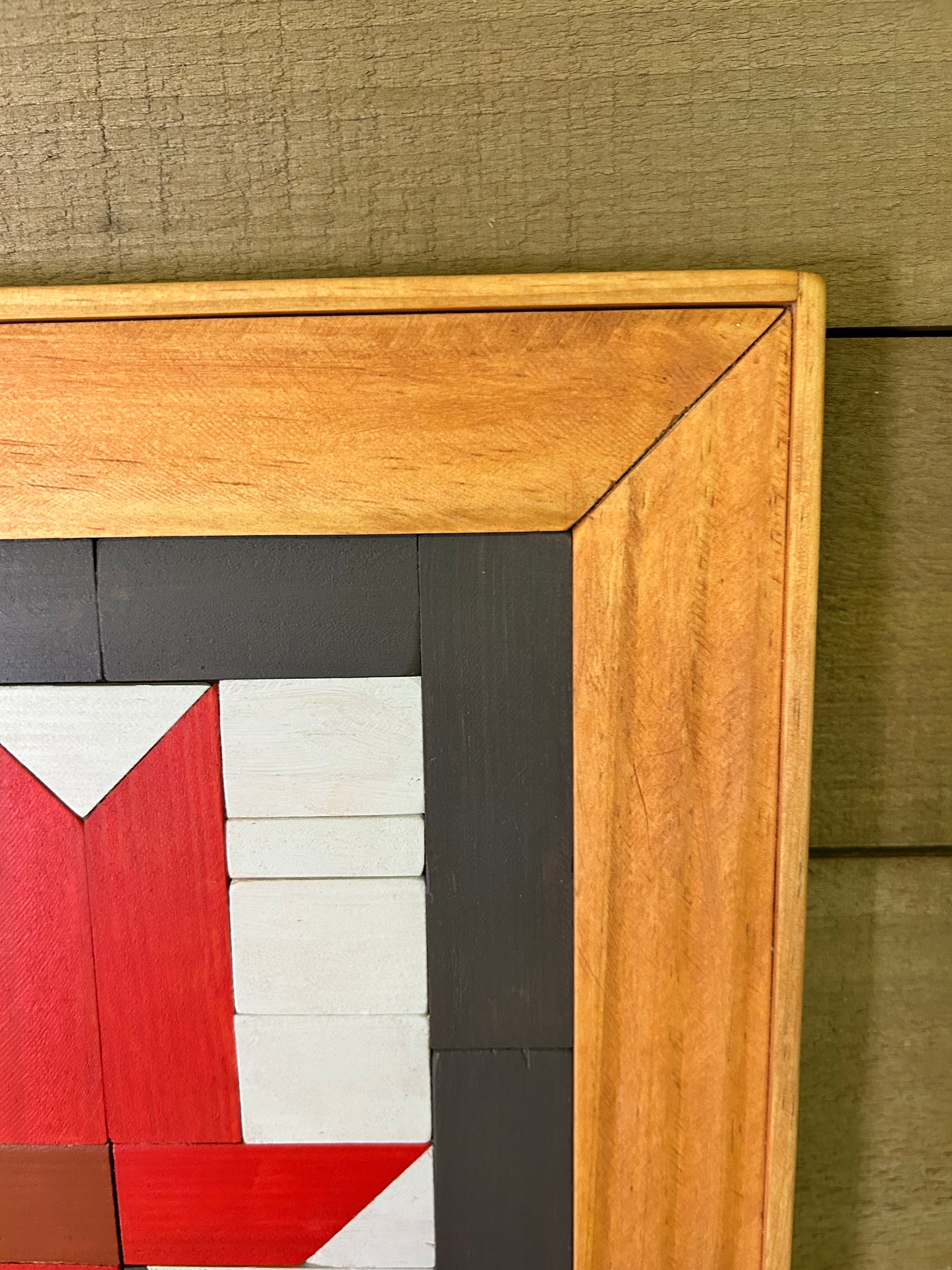 Autumn Maple Leaf Barn Quilt | Handmade Wood Fall Wall Decor
