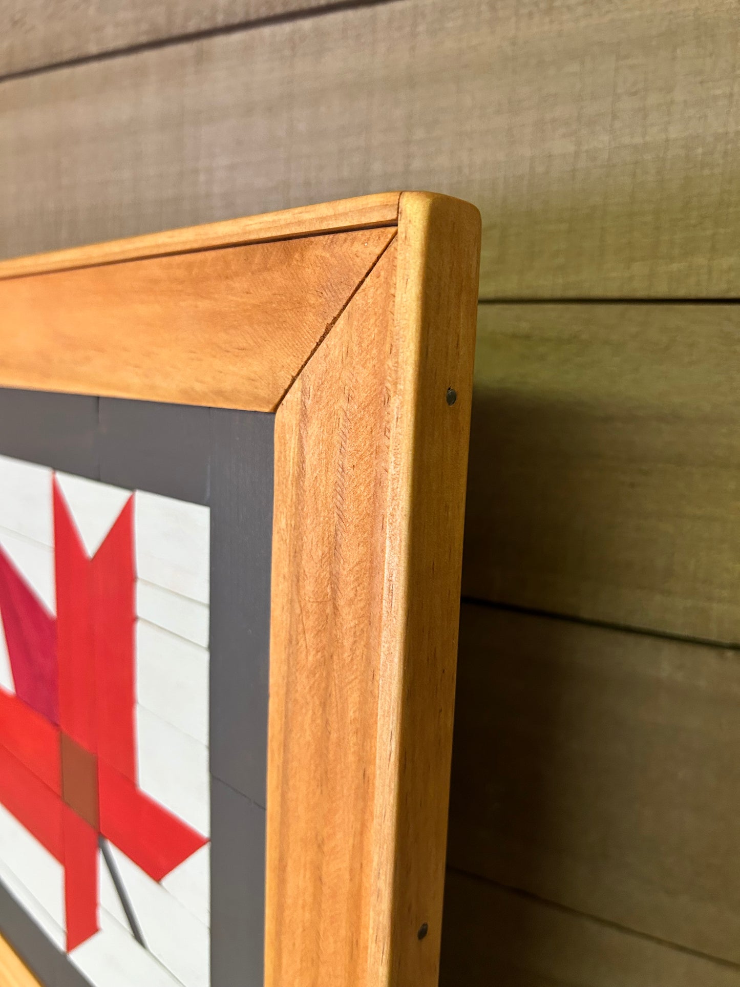 Autumn Maple Leaf Barn Quilt | Handmade Wood Fall Wall Decor