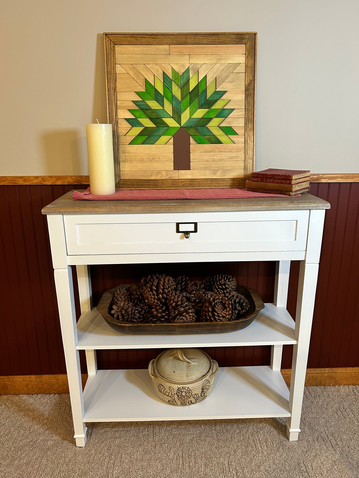 Tree of Life Barn Quilt | Handmade Wood Spring Summer Wall Art